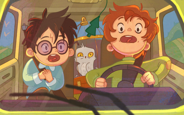 Гарри и Рон