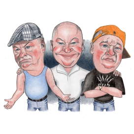 Дружеский шарж.