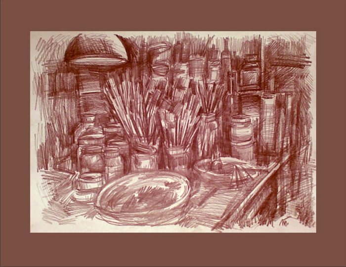 Натюрморт в стиле Эль-бардельеро