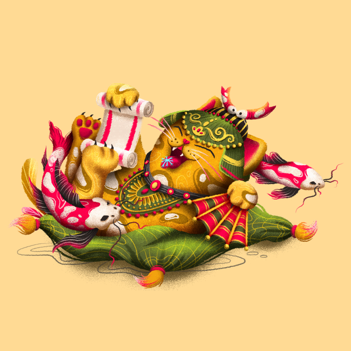 Кот (Манэки-нэко)