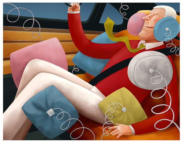 Джентельмен в пуфиках