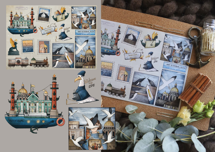 Стикерпак "Питер"