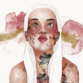 Цифровой портерт Авкварель