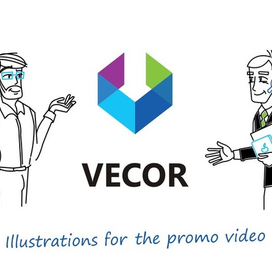 VECOR. Иллюстрации для рекламного видео-ролика