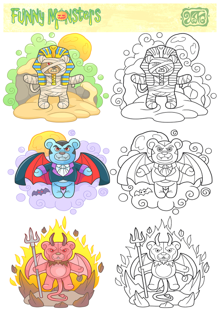 Плюшевые монстры