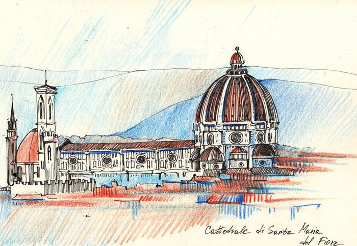 Флоренция.пленер.