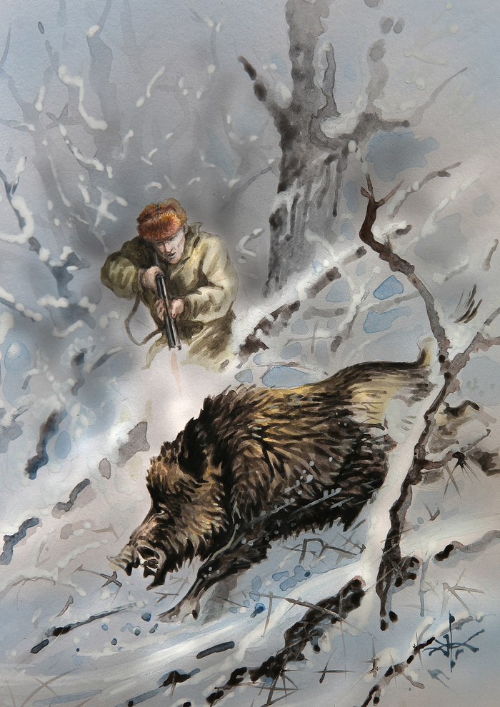 На номере...