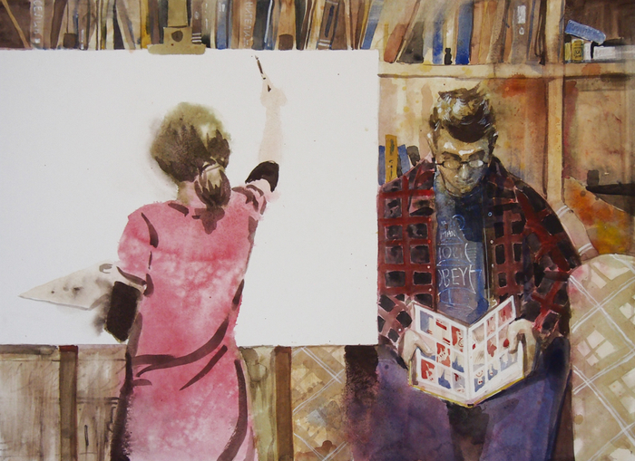 В мастерской