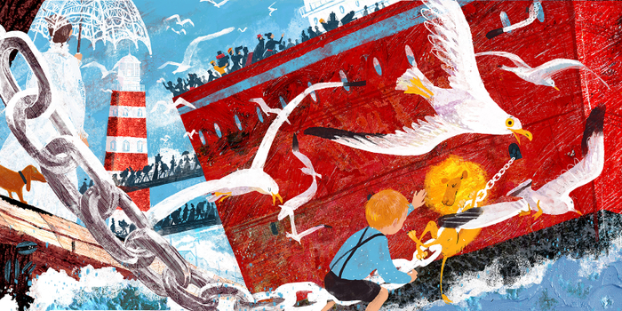 Иллюстрация для авторской книги "Домой"