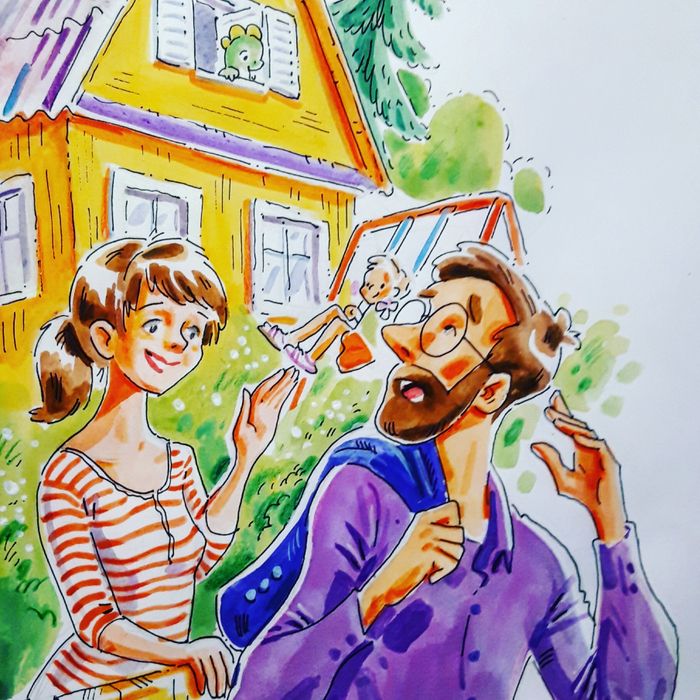 Дракоша. Родители