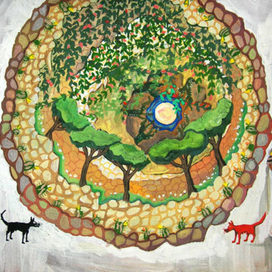 Иллюстрация к пьесе Лорки "Кровавая свадьба"