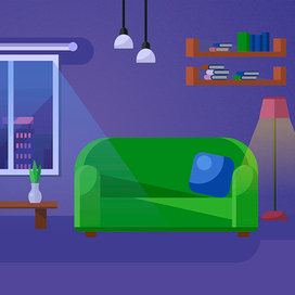 Фон для рекламного анимационного ролика