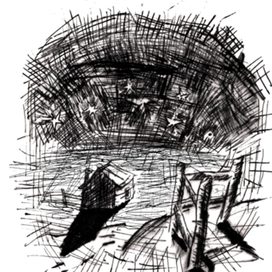 Оформление книги стихов Александра Ивановича Введенского "Бог посетивший предметы" (Иллюстрации)