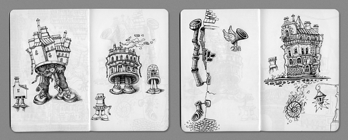 Почеркушки в МОЛЕСКИН