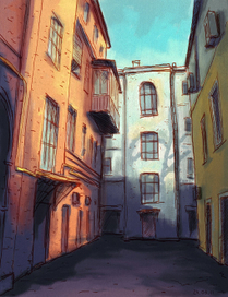 Московский дворик