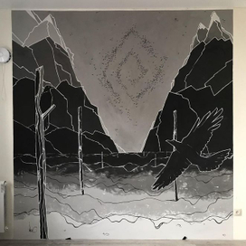 Роспись стены