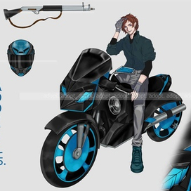 Дизайн персонажа №45.