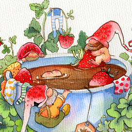 Земляничный чай