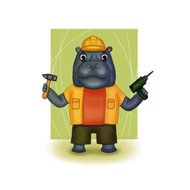 Персонаж Бегемот