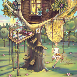 /домик на дереве