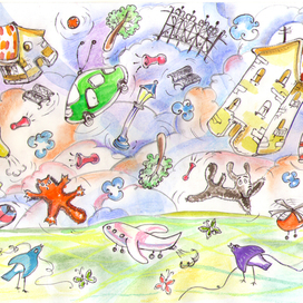 летающий город Клаксон