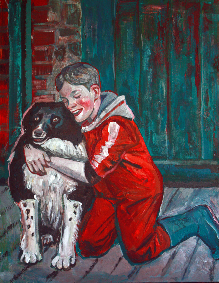 «DEAD LAMBS & CHILDREN: A Boy With A Sheep Dog»