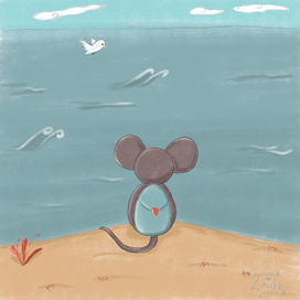 Мышонок и море
