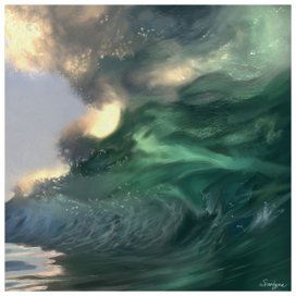 Emerald wave