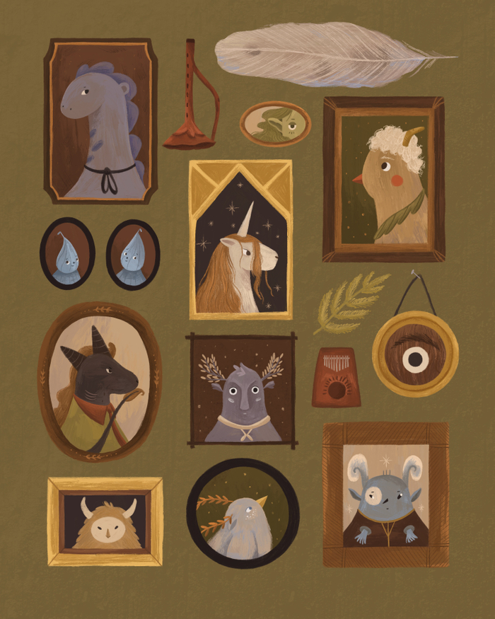 Винтажные портреты