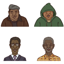 Лица: Афроамериканцы