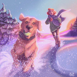 Дружба | Дизайн персонажа | Иллюстрация