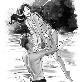 Иллюстрация ля книги young adult