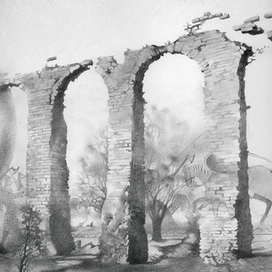 Аллегория времени 2. Акведук, уроборос