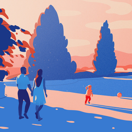 Летняя прогулка