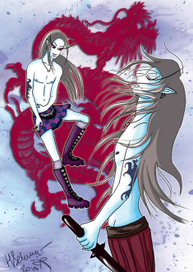 Нокс. Полотно персонажа