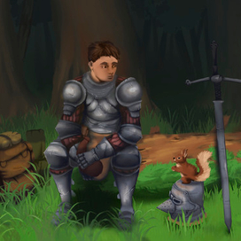 Встреча в лесу