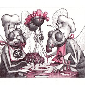 "Мухи" для Pest-service.ru