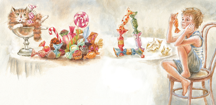 Вред от конфет. 