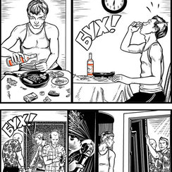 комикс для слайд-бара сайта (слайды 13-16)