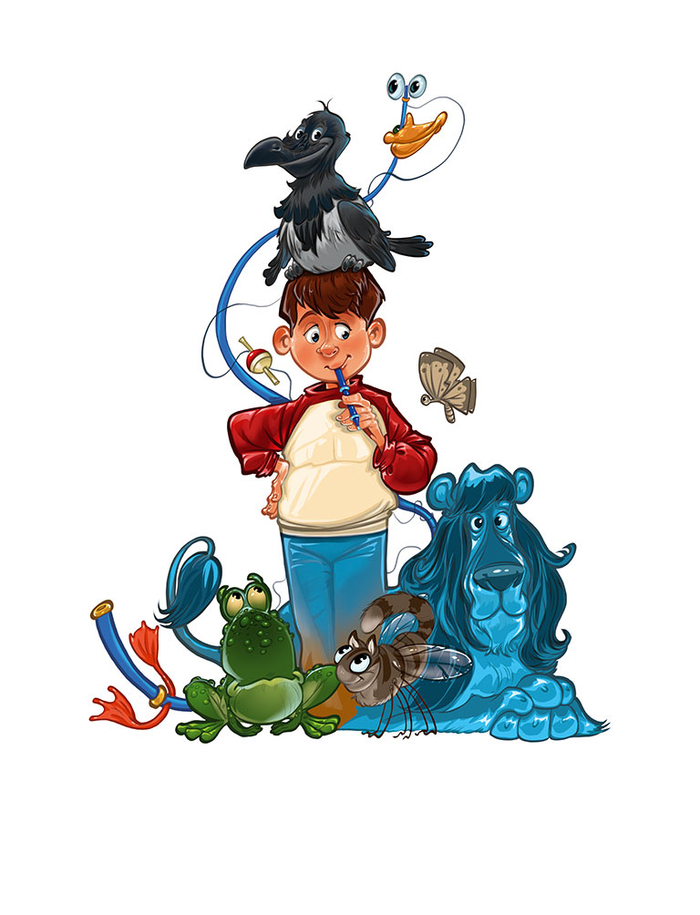 иллюстрация к заданию к детский журнал