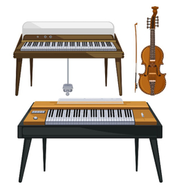 Классические музыкальные инструменты