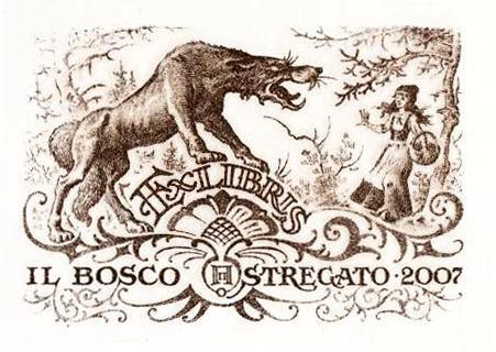 Экслибрис с Выставки ЛЕС  ЧУДЕС