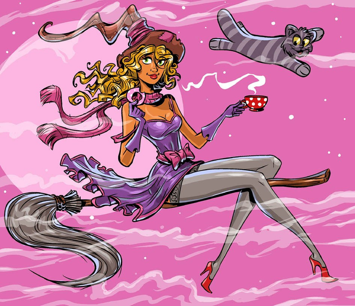 Ведьмочка и кофе