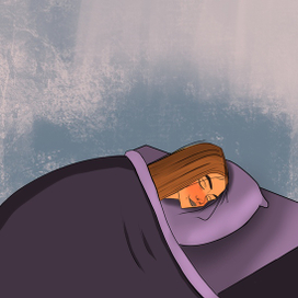 Спящая девушка