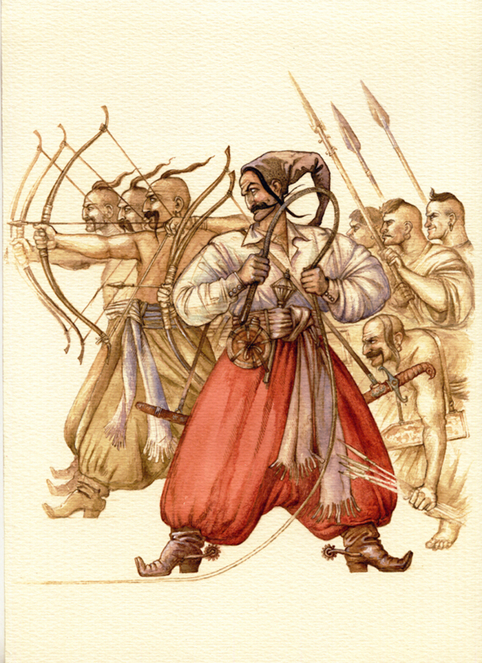 Иван Котляревский."Энеида" иллюстрация