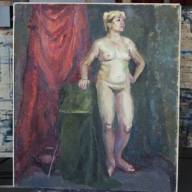 обнаженная женщина