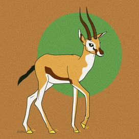 Газель с золотыми копытцами
