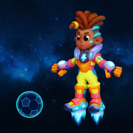 Space soccer