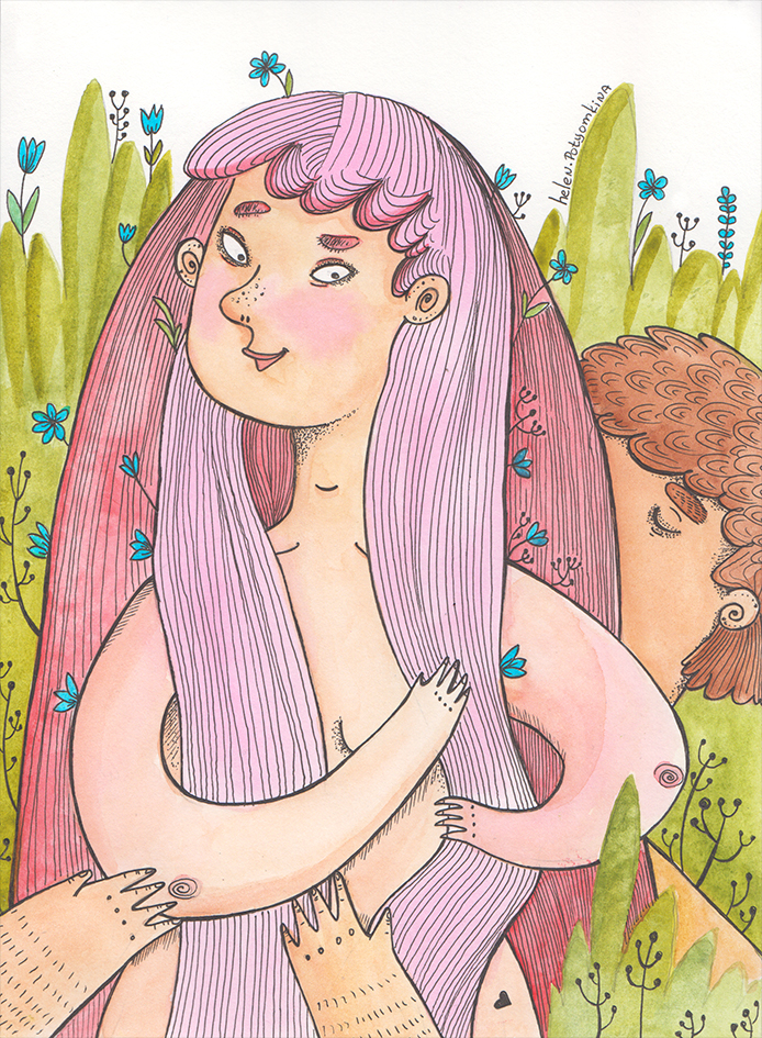 а твои волосы пахнут мятой