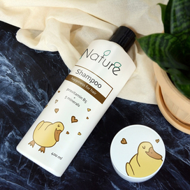 Дизайн персонажа для упаковки: Утка